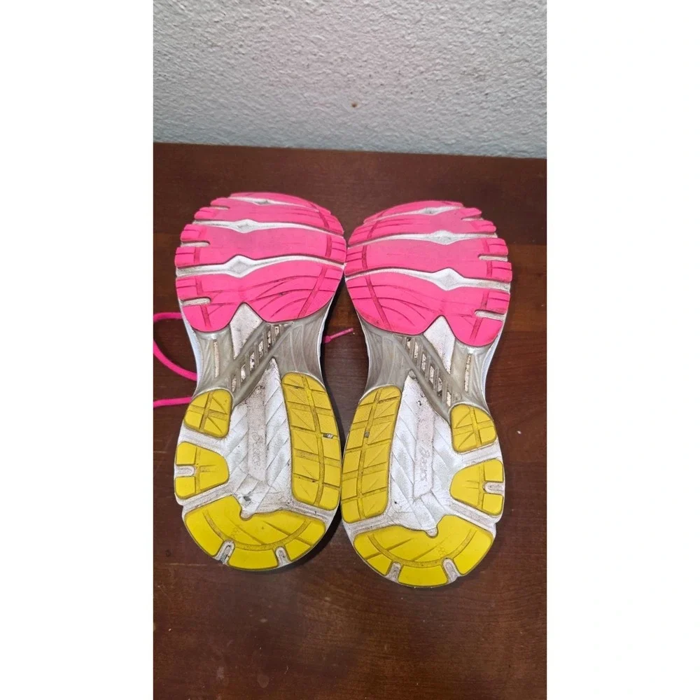Asics Women's Gel-Nimbus 21 Running‎ Shoes Size 9 Black/Fuchsia/Lime